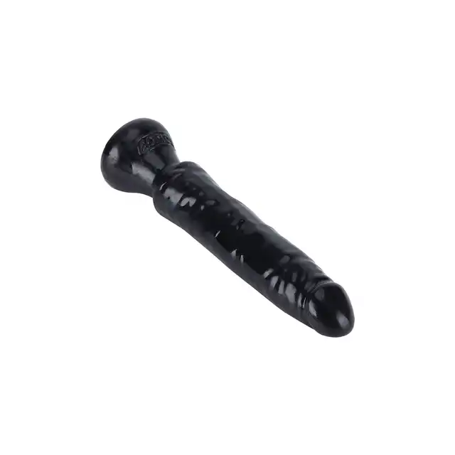 ToyJoy - Starter Dong 6 Inch . Czarne realistyczne dildo 16cm  z wygodną przyssawką z wysokiej jakości TPE
