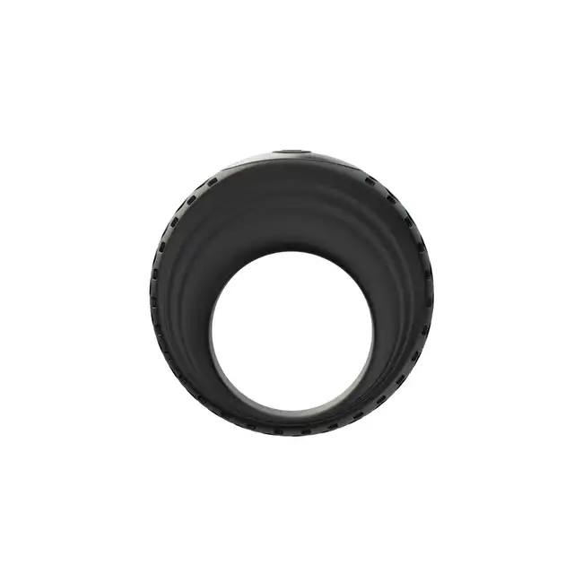B-Series - Whirlwind Tire Vibration Cock Ring - Wibrujący pierścień erekcyjny zapewniający intensywną stymulację i dłuższą przyjemność.