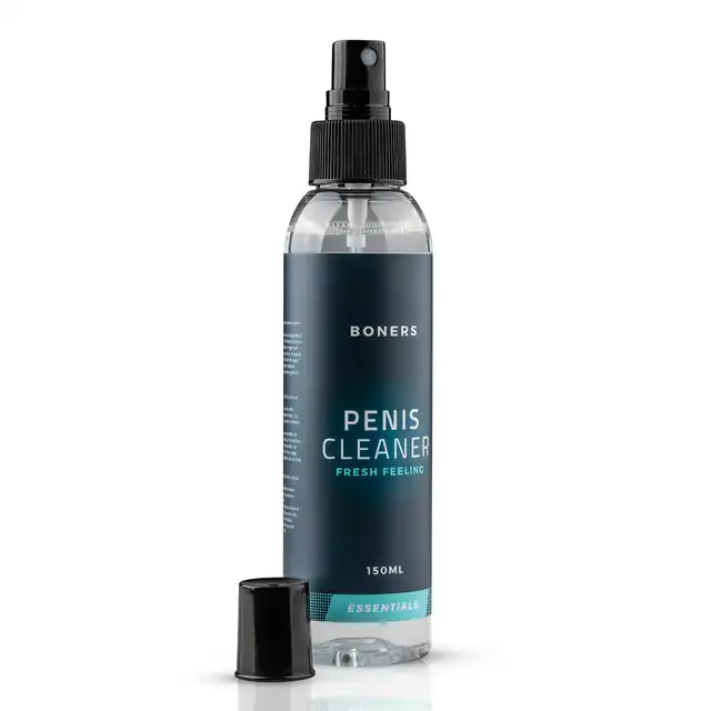 Boners - Penis Cleaner Spray 150 ml - płyn do czyszczenia penisa 150 ml - Świeżość, którą czujesz od razu.