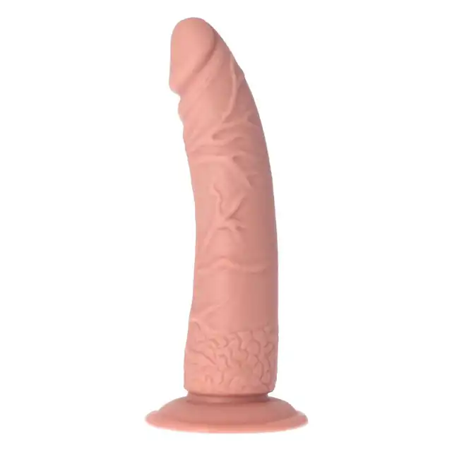 Toyz4Lovers - Clemente Realistic Dildo 21 cm Pink Flesh - Realistyczne dildo z subtelnymi żyłami i lekkim zgięciem. Idealne do punktu G!