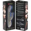 Ibiza – Vibrating Rabbit with Pulsation. Mega czarny wibrator z 3 stukającymi kuleczkami oraz mocnym masażerem łechtaczki