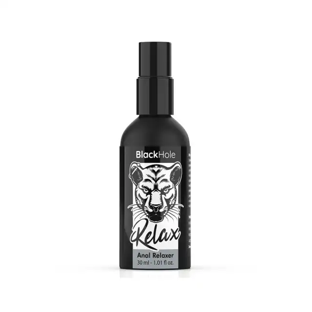 Black Hole - Anal Relaxer Spray Explorer 30 ml - Relaksujący spray analny na bazie wody. Efekt rozluźnienia i dodatkowy poślizg w kompaktowym opakowaniu.