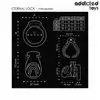 Addicted Toys - Eternal Lock Penis Cage 9 cm - Pas cnoty dla mężczyzn z podstawą do stymulacji cewki moczowej. Wymienne pierścienie i klucze w zestawie.