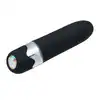 Toyz4Lovers - Shiny Classic Vibrator. Poręczny czarny wibrator do łechtaczki,  na baterie o niesamowitych wibracjach! 11,5 cm długości