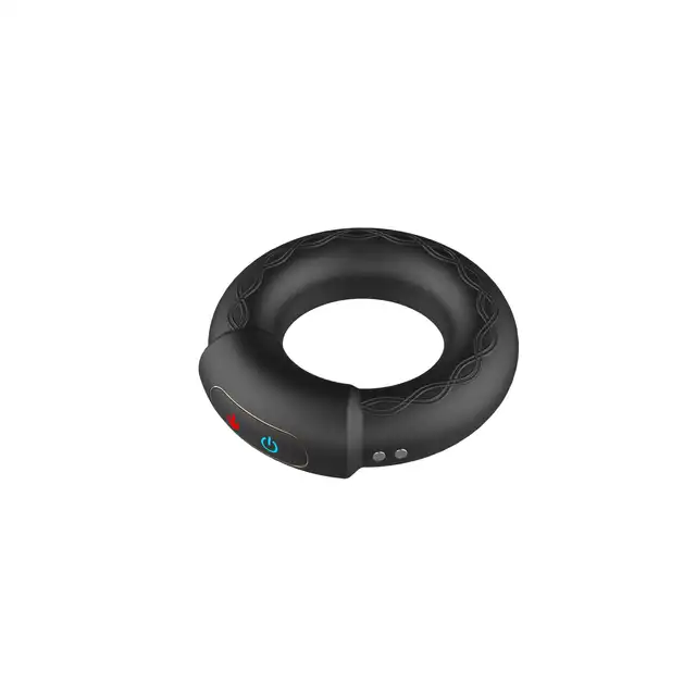 B-Series - Penis Heating Ring Rechargeable - Ultranowoczesny Wibrujący Pierścień na Penisa z Funkcją Podgrzewania.
