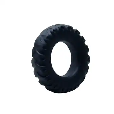 Baile - Titan Cock Ring. Teksturowany silikonowy pierścień erekcyjny. 
