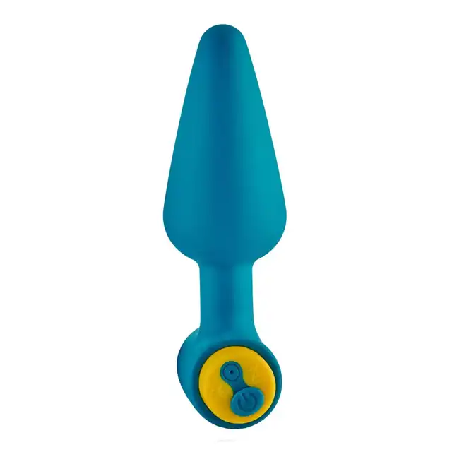 Love Signal - Wave Buzzer. Wibrująca zatyczka analna, jaskrawe kolory i intensywne wibrację. 
