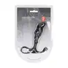 Levelz - Rippled with Hard Loop Silicone Prostate Massager L . Ergonomiczny masażer prostaty z funkcją stymulacji krocza, bez wibracji rozmiar L
