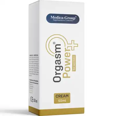 Medica-Group - Orgasm Power dla kobiet. Krem 50ml wspiera mikrokrążenie i podnosi wrażliwość skóry.