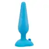 b-Vibe - Anal Training Kit 3pcs - Zestaw treningowych korków analnych o zjawiskowej kolorystyce. 3 rozmiary, mocne przyssawki, 100% silikon!
