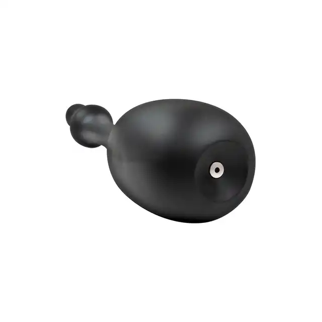 Aqua Clean - Silicone One - Way Valve Douche Set with Beaded Nozzle 150 ml - Gruszka do higieny intymnej z końcówką z kulkami. Zawór jednokierunkowy zapobiegający cofaniu się wody.