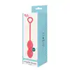 Love Signal - Playful Drops Love Ball - Silikonowe kulki gejszy do ćwiczeń mięśni kegla. Uroczy design!