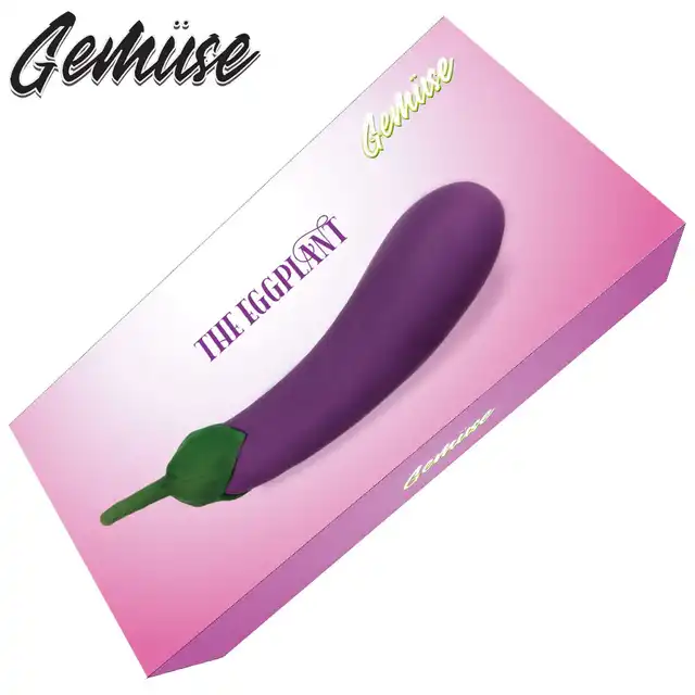 Gemüse - The Eggplant. Niepozorny wibrator incognito bakłażan 10 trybów wibracji. 