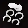 BSeries - Silicone Penis Cock Cage - Regular - Silikonowa klatka na penisa z 5 wymiennymi ringami oraz kłódką. Idealny wybór dla osób ceniących dopasowanie, komfort i funkcjonalność.