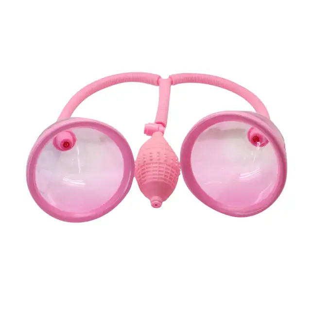 Toyz4Lovers - Nipple Sucker Breast Cups - Pompka do piersi i sutków z ręczną regulacją podciśnienia. Natychmiastowy efekt!