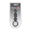 Levelz – Ribbed Anal Probe With Loop. Silikonowa teksturowana wtyczka analna z bezpiecznym uchwytem w kształcie pętli