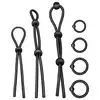 Addicted Toys - Flexible Cock Ring Set 7 Pieces - Zestaw 7 elastycznych ringów erekcyjnych z silikonu medycznego.