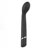 Ibiza -  G-Spot Vibrator USB. Czarny eleganvki wysokiej jakości wibrator z wygięciem do punktu G