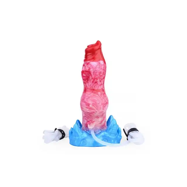Kiotos Monstar – BlowcumCock. Niesamowite, kolorowe, pompowane dildo monster z opcją wytrysku!