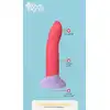 Love Signal - 2-Toned Love Stick Medium. Dildo silikonowe z mocną przyssawką. 