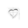 Oproducts – Heart-Shaped Nipple Clamps Tinkling Bells – regulowane zaciski na sutki z dzwoneczkami