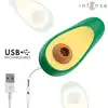 Intense – Waki Avocado Clitoral Suction Stimulator. Kolorowy dyskretny stymulator łechtaczki w kształcie awokado