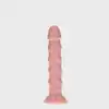 Toyz4Lovers - Ugo Anal Dildo 15,5 cm Pink Flesh - Spiralne dildo analne z realistyczną główką. Produkt Włoski!