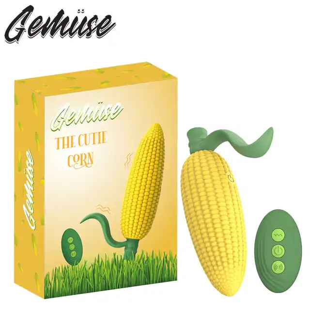 Gemüse - The Cutie Corn. Przesłodki kompaktowy wibrator kukurydza sterowany na pilocik. 
