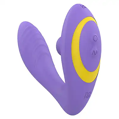Romp - Reverb - Innowacyjny wibrator do punktu G ze stymulacją łechtaczki wyposażoną w technologię Pleasure Air. Podwójna stymulacja, technologia fal powietrznych i pełna kontrola nad intensywnością doznań.