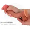 Cock Miller - Hyperrealistic Dildo 7,6" - Hiperrealistyczne dildo z mocną przyssawką i elastycznym rdzeniem o długości 19,3 cm.