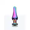 ToyJoy - Anal Play wilight Bum Bijou S. Wielokolorowa długa zatyczka analna z kryształkiem.