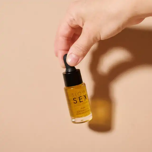 Slow Sex - Anal Soothing Oil 15 ml - kojący olejek analny, pielęgnacja analna przed i po.