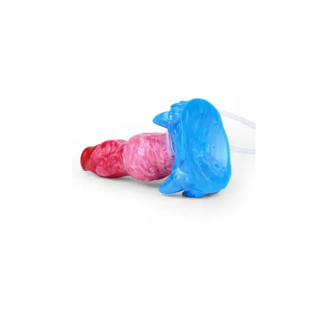 Kiotos Monstar – BlowcumCock. Niesamowite, kolorowe, pompowane dildo monster z opcją wytrysku!