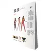 Passion - BS074 White Bodystocking - Zmysłowy biały bodystocking z pończochami w uniwersalnym rozmiarze. Idealny na noc poślubną!
