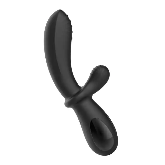 She.E.O - E-Stim G-Spot Vibrator - Innowacyjny wibrator z króliczkiem, z klasyczną stymulację punktu G i łechtaczki z technologią E-Stim. 3 niezależne silniki, 5 programów elektrostymulacji i 10 poziomów wibracji!