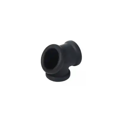 Kiotos Sport Balls – Silicone Cock &amp; Ball Stretcher. Czarny silikonowy stretcher na penisa i mosznę