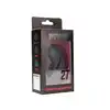 Man Cage - Model 27 - Ultra Soft Silicone Chastity Cage Black - Nowoczesna, silikonowa, czarna klatka na penisa. Długość użytkowa 9,6 cm!