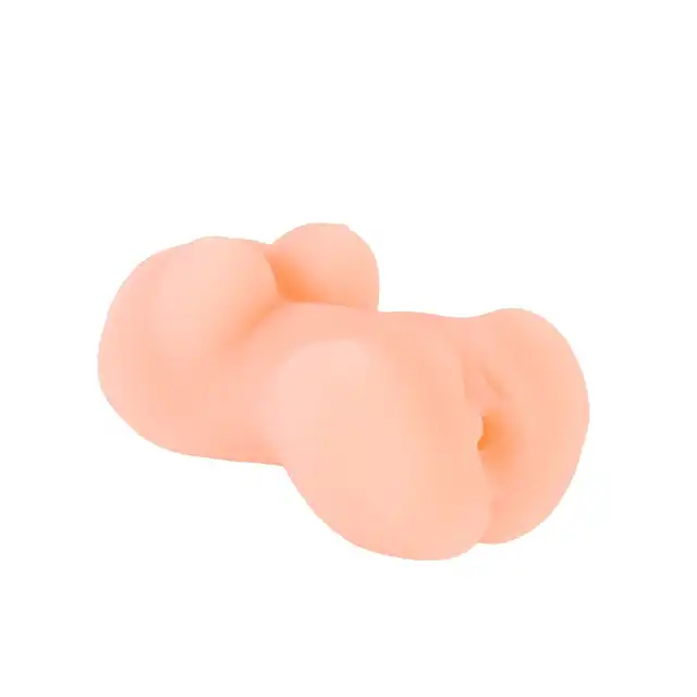 Fluffy Love - Masturbator 030A - realistyczny masturbator, który zapewnia pewniejszy chwyt i większą stabilność podczas używania! W zestawie lubrykant!