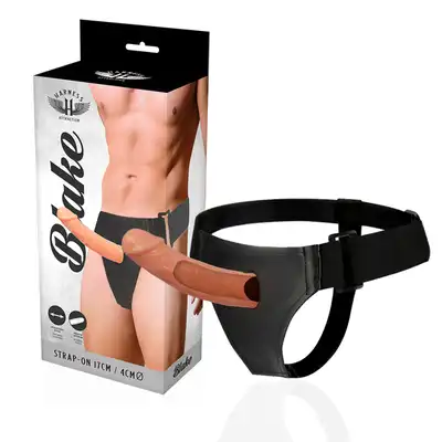 Harness Attraction - Blake. Męski strapon 15.5 cm, pusta przedłużka z uprzężą. 