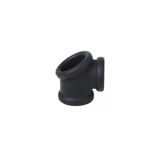 Kiotos Sport Balls – Silicone Cock &amp; Ball Stretcher. Czarny silikonowy stretcher na penisa i mosznę