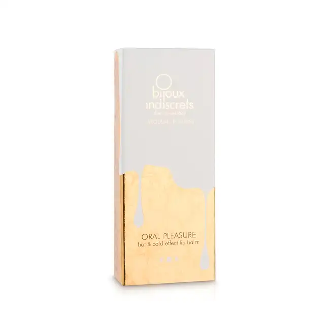 Bijoux Indiscrets - Tingling Lip Gloss Oral Pleasure 13 ml - stymulujący błyszczyk do ust naprzemiennie z uczuciem chłodu i ciepła