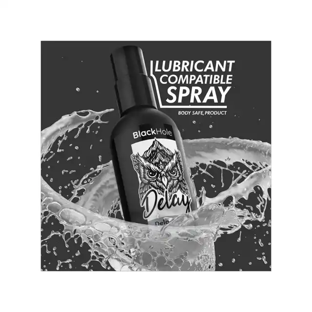 Black Hole - Delay Spray 30 ml - Spray wspierający opóźnienie wytrysku. Delikatny efekt chłodzenia!