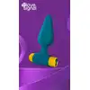 Love Signal - Wave Buzzer. Wibrująca zatyczka analna, jaskrawe kolory i intensywne wibrację. 