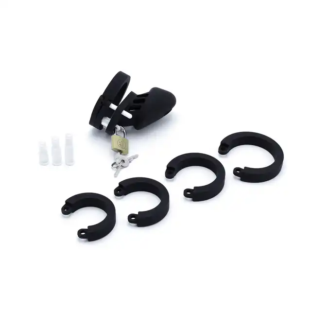 Kiotos – Silicone Adjustable Chastity Device. Silikonowa regulowana klatka na penisa, wyjątkowo wygodna