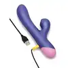 Romp - Pulse - Nowoczesny wibrator z króliczkiem z technologią Pleasure Air oraz silnymi wibracjami stymulującymi punkt G. Dwa silniki, 3 poziomy intensywności i 7 trybów pracy, IPX7. 