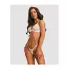 Obsessive – Weddya Bride 3-Pcs Set White L/XL. Seksowny i odważny 3 częściowy zestaw dla niegrzecznej panny młodej (2 pary stringów)