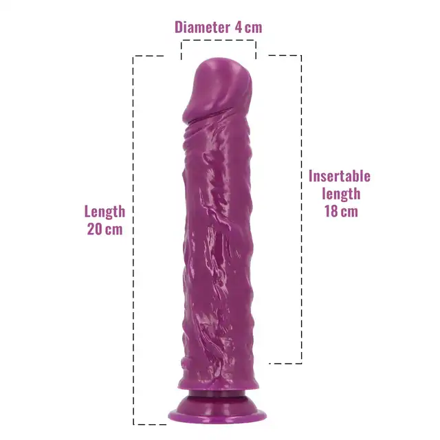 Toyz4Lovers - Jim. DELICIOUS Dildo o zapachu owoców leśnych 20 cm. 