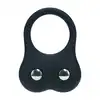 Levelz - Silicone Training Cock Ring M. Silikonowy ring na penisa z wymienialnymi 2 ciężarkami rozmiar M