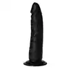 Toyz4Lovers - Clemente Realistic Dildo 21 cm Black - Realistyczne dildo z subtelnymi żyłami i lekkim zgięciem. Idealne do punktu G!
