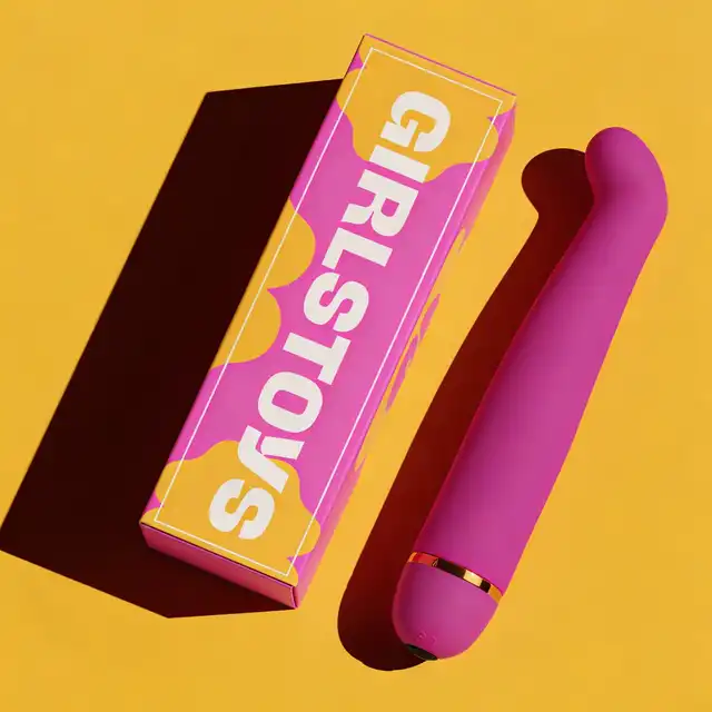 Girls Toys - Wibrator Courchevel. Różowy z zakrzywioną końcówką do stymulacji punktu G. 10 funkcji wibracji i jedwabiście miękki silikon!